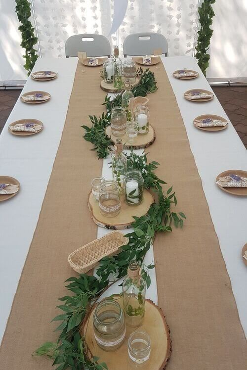 Elementos naturais para decoração de Ano Novo. Elementos naturais para equilibrar o ambiente.