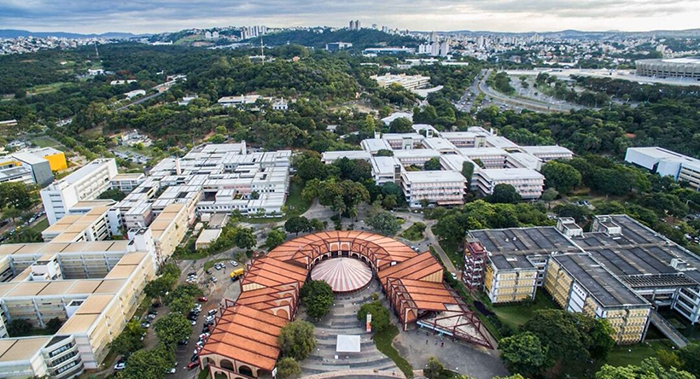 Campus da Universidade Federal de Minas Gerais (UFMG), em Belo Horizonte.