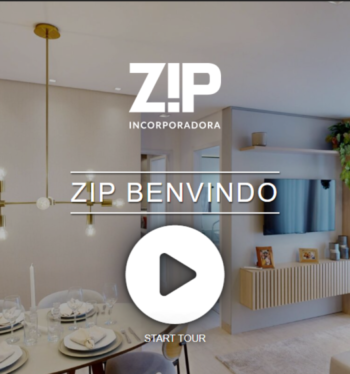 Tour Virtual pelo apartamento Benvindo 